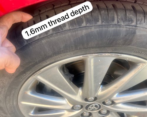 DRIVING LESS TYRE CHECK